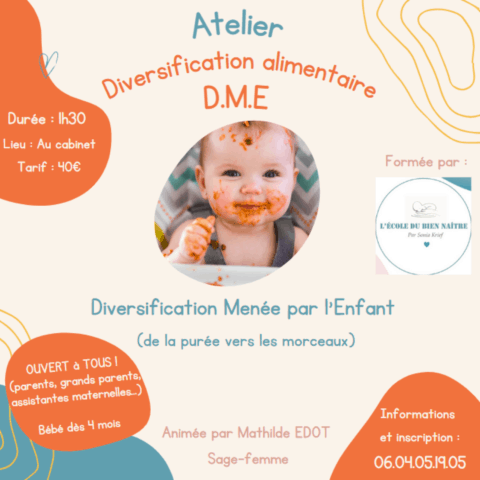 diversification alimentaire D.M.E.